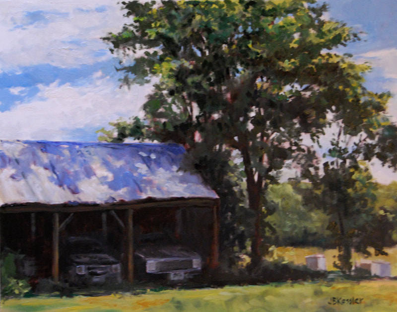 Down by the Beehives
11x14 Oil on panel
$430