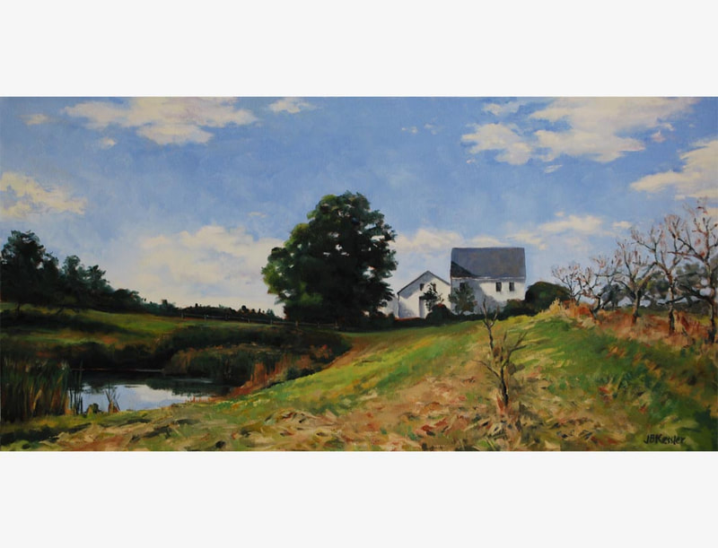 House at the apple farm
15 x 30  Oil on canvas
Sold