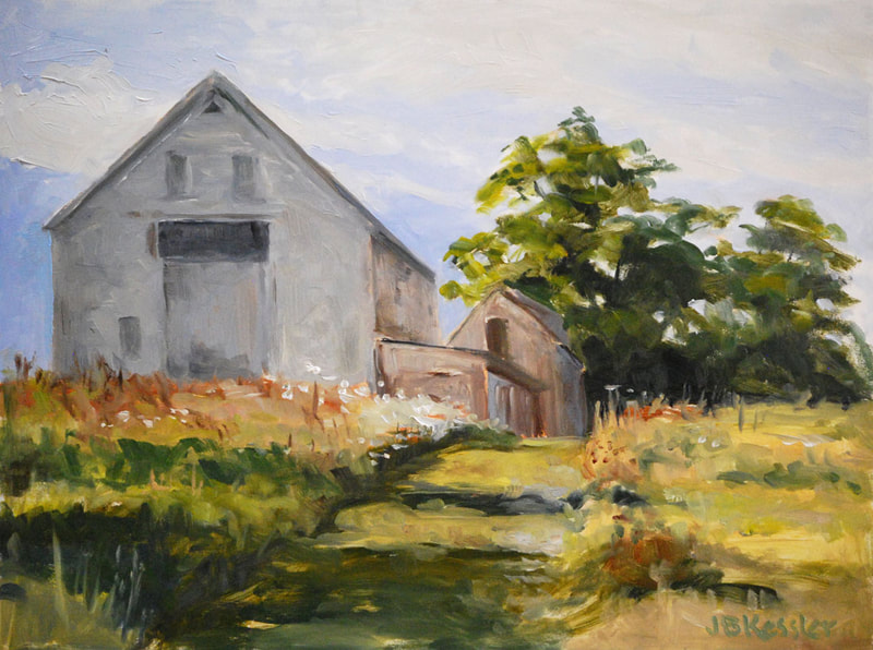 Where they used to grow apples (plein air)
9x12  Oil on panel